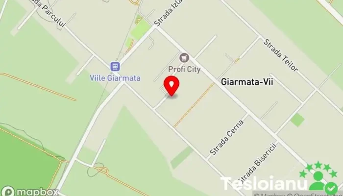 hartă a Giarmata Vii  în Giarmata Vii