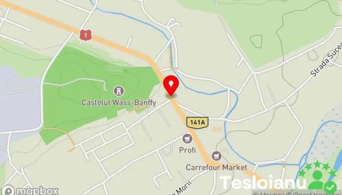 hartă a Gilău  în Gilău