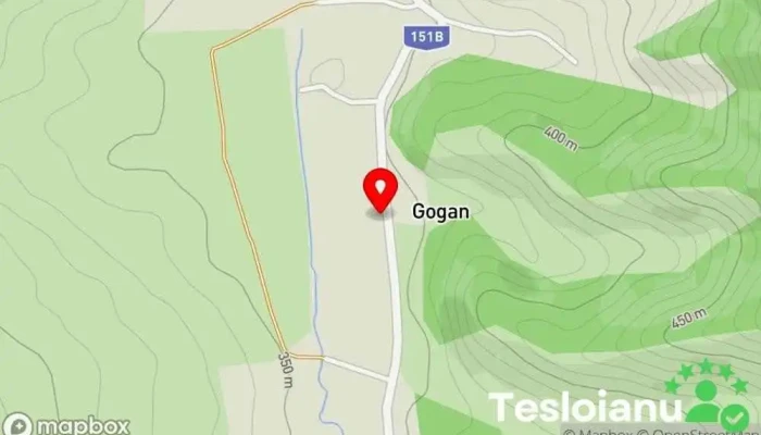 hartă a Gogan  în Gogan