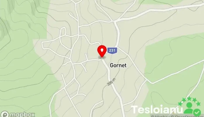 hartă a Gornet  în Gornet