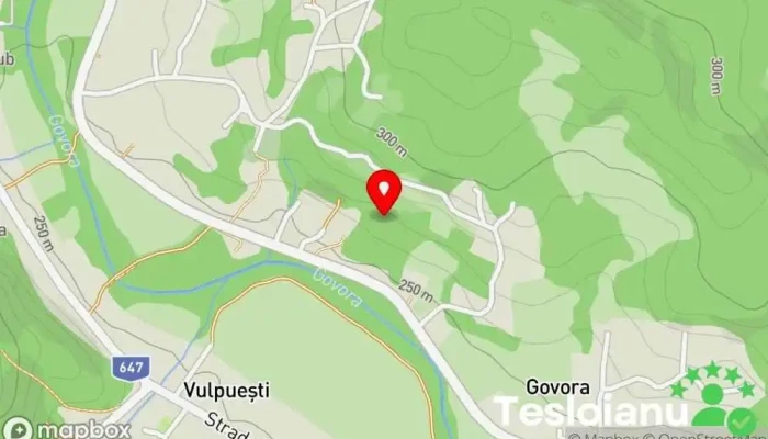 hartă a Govora  în Govora