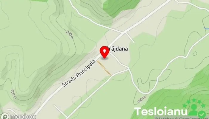hartă a Grăjdana  în Grăjdana