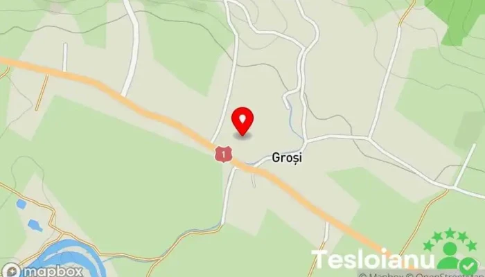 hartă a Groşi  în Groşi