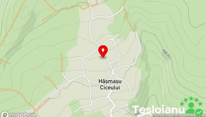 hartă a Hăşmaşu Ciceului  în Hăşmaşu Ciceului