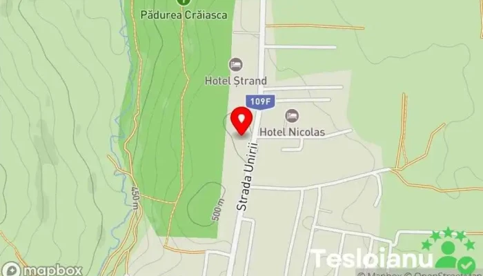 hartă a Hotel Crăiasca Hotel, Atracție turistică în Ocna Șugatag