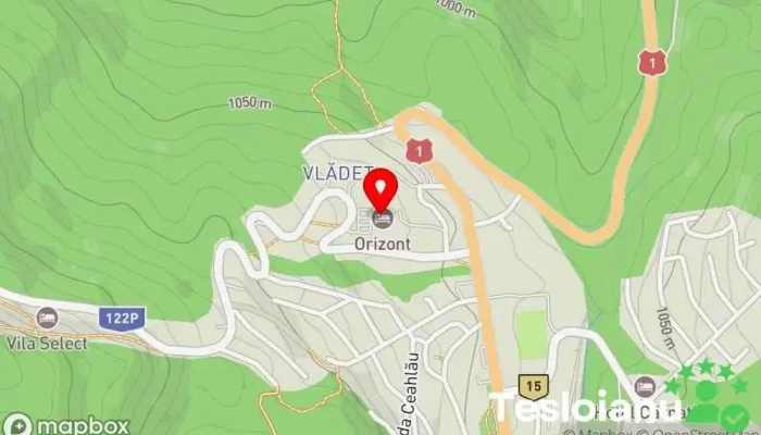 hartă a Hotel Orizont Predeal Hotel, Piscină interioară, Restaurant, Spa în Predeal