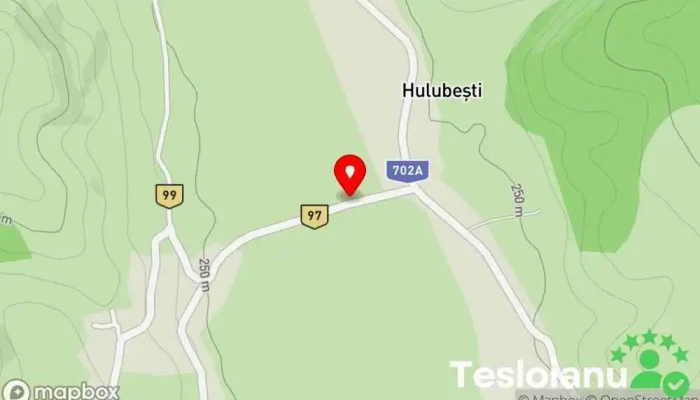 hartă a Hulubești  în Hulubești