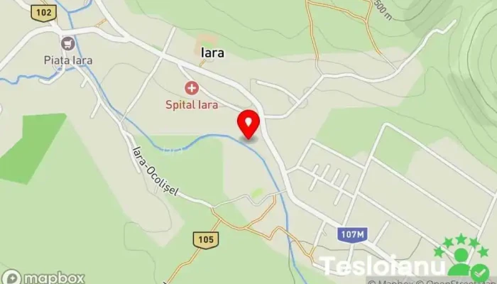 hartă a Iara  în Iara