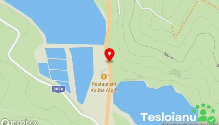 hartă a Iaz Falticeni Rezervație naturală în Fălticeni