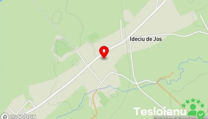 hartă a Ideciu de Jos  în Ideciu de Jos