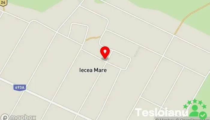 hartă a Iecea Mare  în Iecea Mare