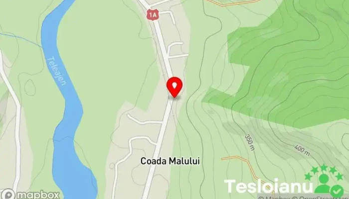 hartă a Izvorul lui Burebista Producător de monumente în Coada Malului