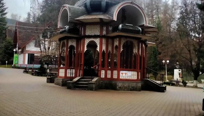 Izvorul Sentinela -  Foisorul Parcului Municipal - Vatra Dornei