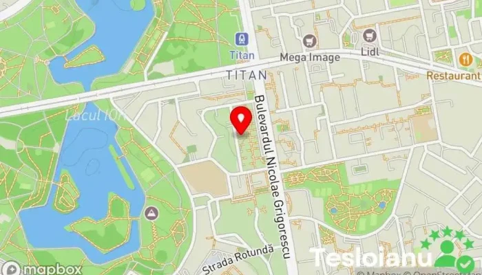 hartă a Key Tek Lăcătuș în București