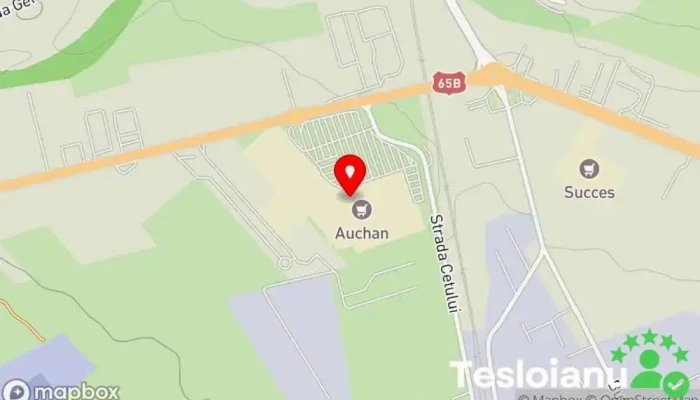 hartă a KPoint - Copiere Chei Pitești - Auchan Bradu Lăcătuș, Serviciu de lăcătușerie de urgență, Cuțitărie, Furnizor de încuietori în Geamăna