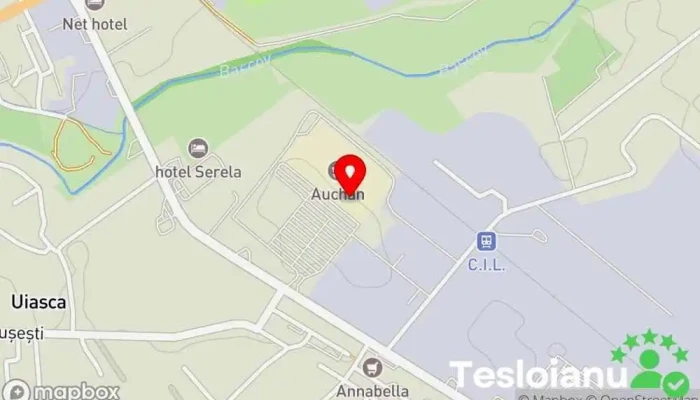 hartă a KPoint - Copiere Chei Pitești - Auchan Găvana Lăcătuș, Serviciu de lăcătușerie de urgență, Cuțitărie, Furnizor de încuietori în Pitești