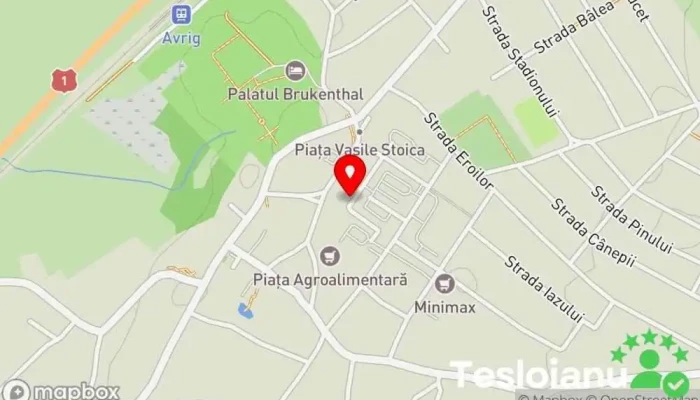 hartă a La Căbănuță Magazin în Avrig