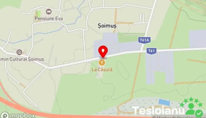 hartă a La Căsuță Restaurant în Șoimuș