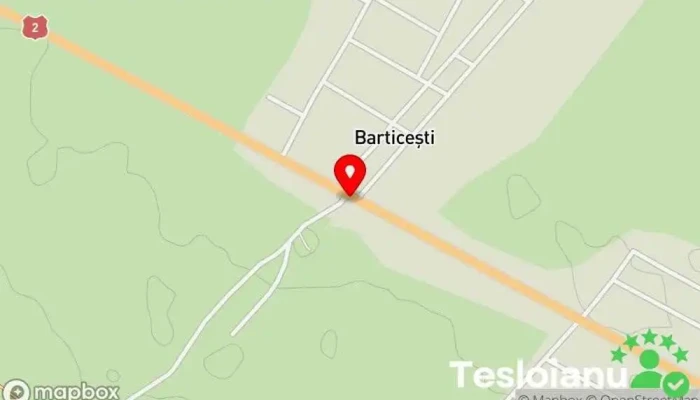 hartă a La Cățelu Service auto în Barticeşti