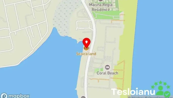 hartă a La Scoica Land Restaurant, Restaurant cu specific italian, Livrare pizza, Pizzerie, Restaurant cu specific românesc, Restaurant cu fructe de mare în Mamaia-Sat