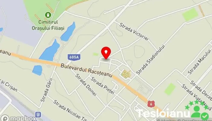 hartă a La Tincuța Salon de înfrumusețare în Filiași