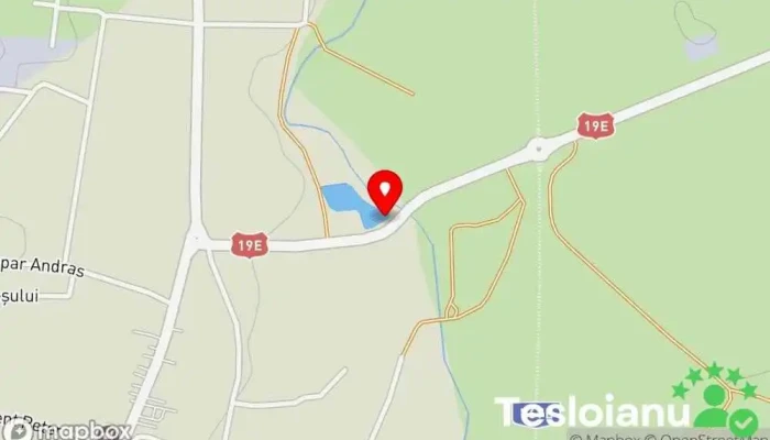 hartă a Lac de pescuit Biharia - Bihari szabadidő és horgásztó Zonă de pescuit în Biharia
