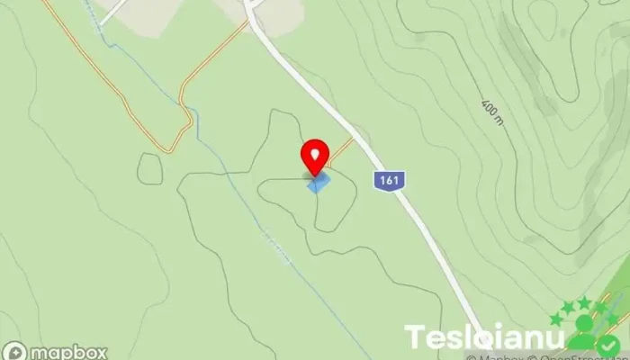 hartă a Lac Panticeu Zonă de pescuit în DJ161 162-139