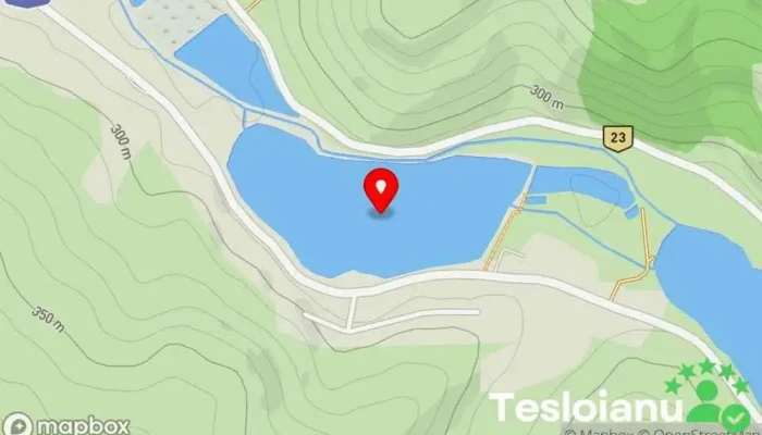 hartă a Lac Ţaga Lac în 
