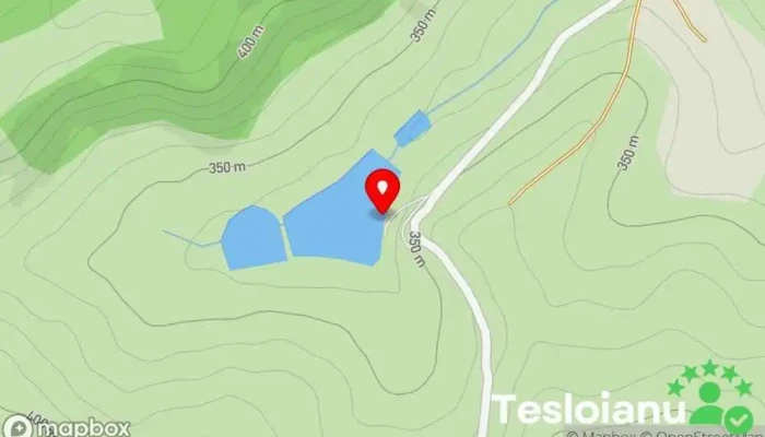 hartă a Lac Tonciu/Tacsi tó Zonă de pescuit în Galații Bistriței