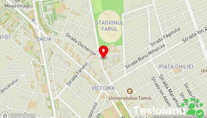 hartă a LĂCĂTUŞ CAMELIA ANA  în Constanța
