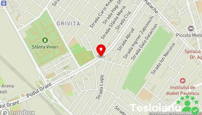 hartă a LACATUS P. DORINA Firmă de contabilitate în București
