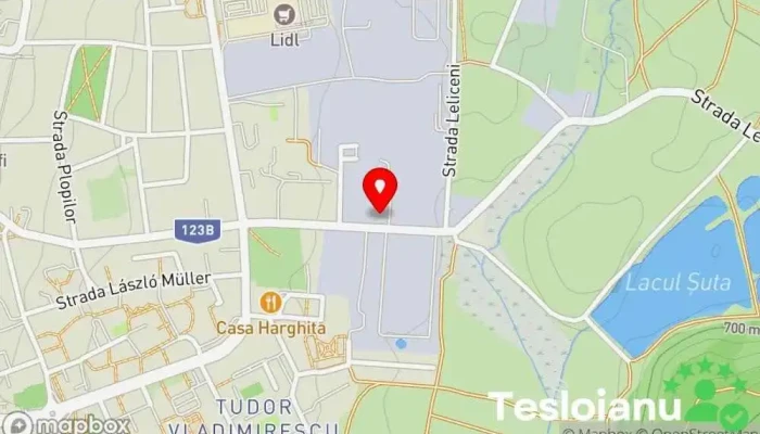 hartă a LACTATE HARGHITA S.A. Lăptărie în Miercurea Ciuc