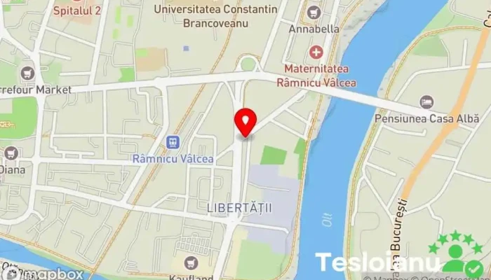 hartă a Lacudas Proiectant, Companie de design de modele în Râmnicu Vâlcea