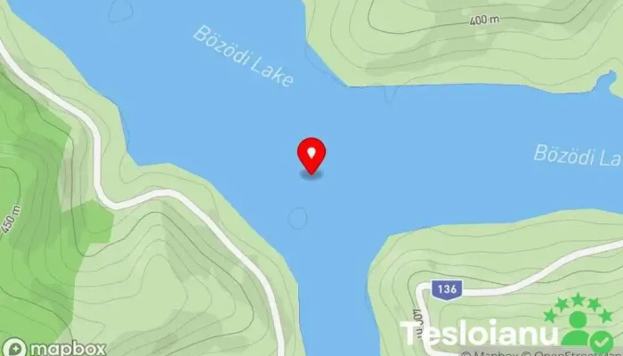 hartă a Lacul Bezid Lac în Sângeorgiu de Pădure
