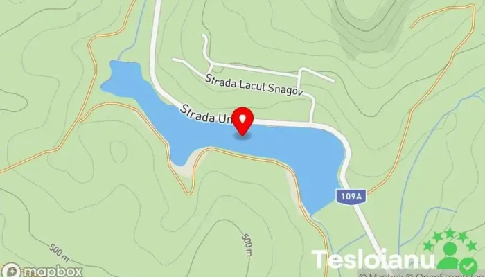 hartă a Lacul Chinteni Lac în Chinteni