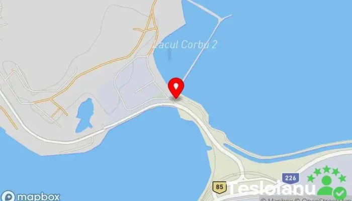 hartă a Lacul Corbu 2 Divertisment în Corbu