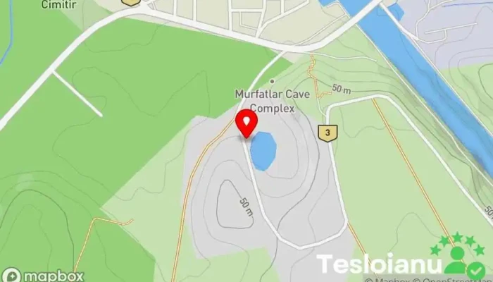 hartă a Lacul de Creta Atracție turistică în Unnamed Road