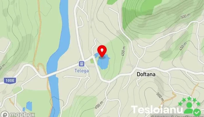 hartă a Lacul Doftana Lac în Doftana