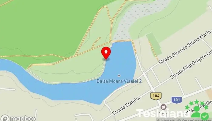 hartă a Lacul Moara Vlăsiei 2 Lac de pescuit în Moara Vlăsiei