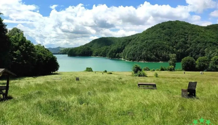 Lacul Paltinu - Parcare&Camping - Teșila