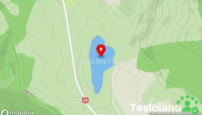 hartă a Lacul Vintileasca Lac în Vintileasca