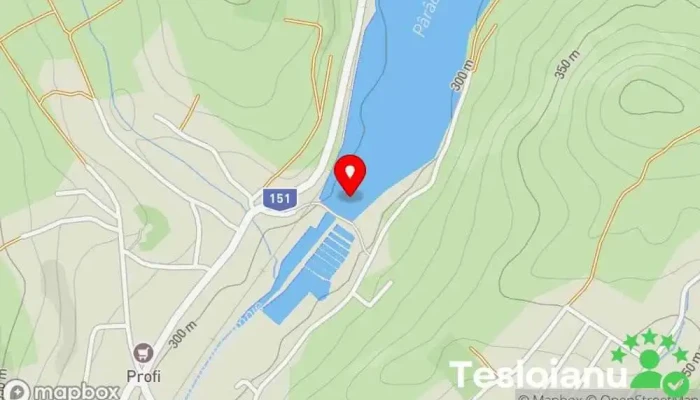 hartă a Lacul Zau de Campie Lac de pescuit în Zau de Câmpie
