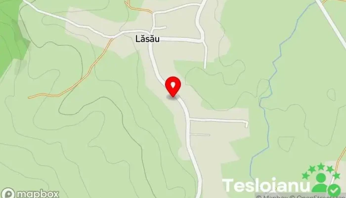 hartă a Lăsău  în Lăsău