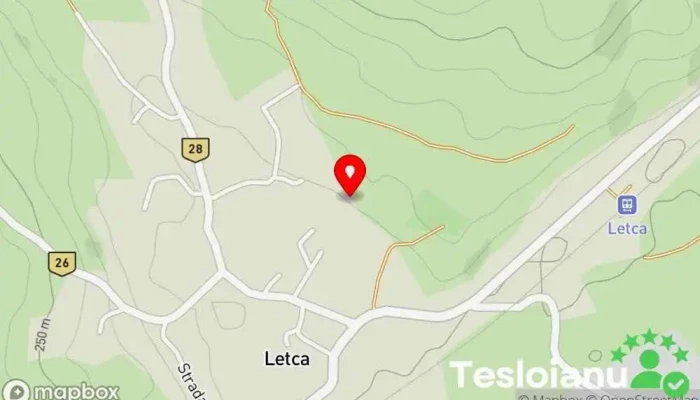 hartă a Letca  în Letca