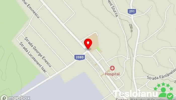 hartă a Liceul Tehnologic Bucecea Școală în Bucecea
