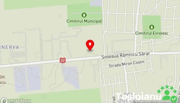 hartă a Liceul UCECOM Spiru Haret Școală profesională în Brăila