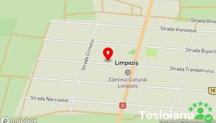 hartă a Limpeziș  în Limpeziș