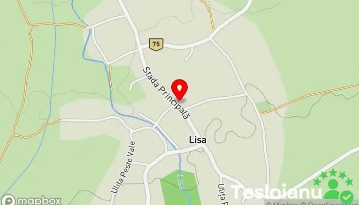hartă a Lisa  în Lisa