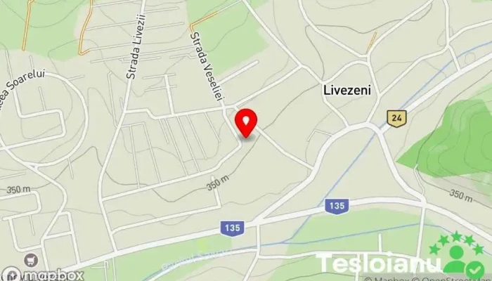 hartă a Livezeni  în Livezeni