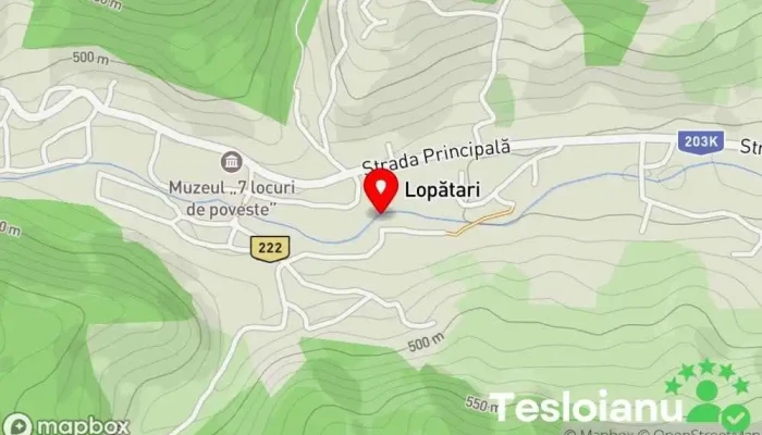 hartă a Lopătari  în Lopătari
